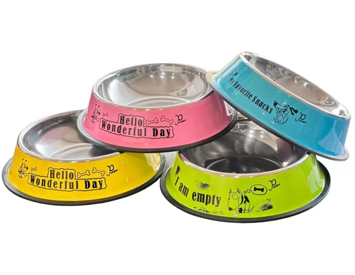 kedi kopek celik renkli metal mama su kabi 26cm hb1026 119316747 sw1550sh1203
