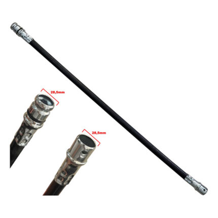 Motorlu Tırpan Spiral Siyah Hortum Kalın Tip 87cm 28,5x28,5cm Kawasaki TJ53E Hyundai